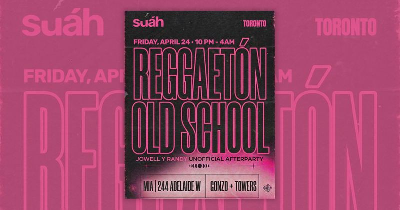 Suáh - Reggaetón Old School - 24 Apr, 2026