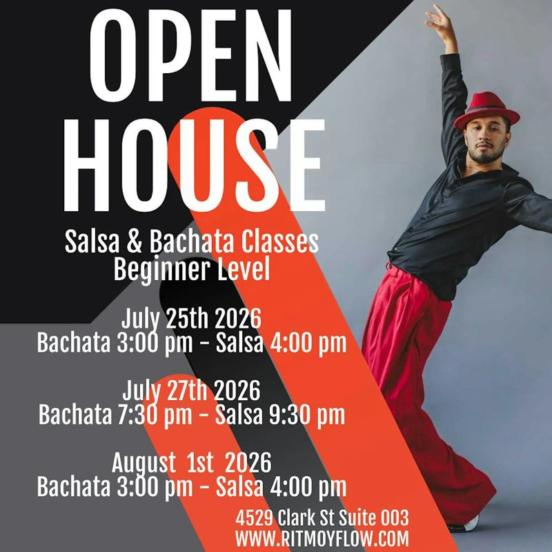 CLASES GRATIS DE SALSA Y BACHATA BEGINNER - INTERMEDIO